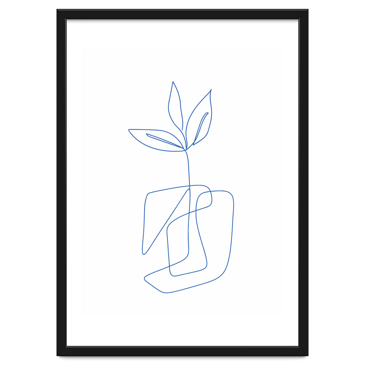 One Line Art Botanical II