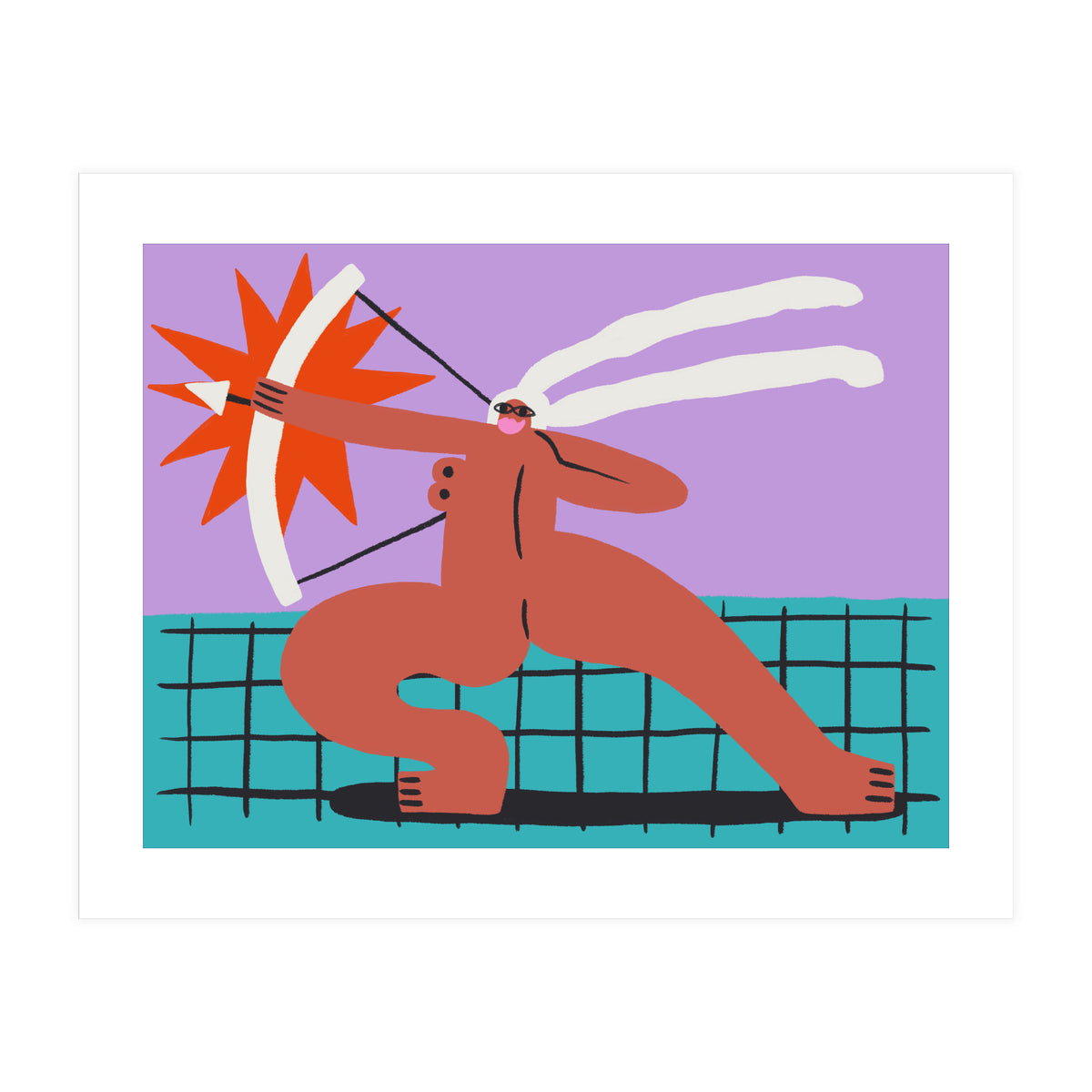 Thrill Hunter Ka Pow Sagittarius (Print Only)