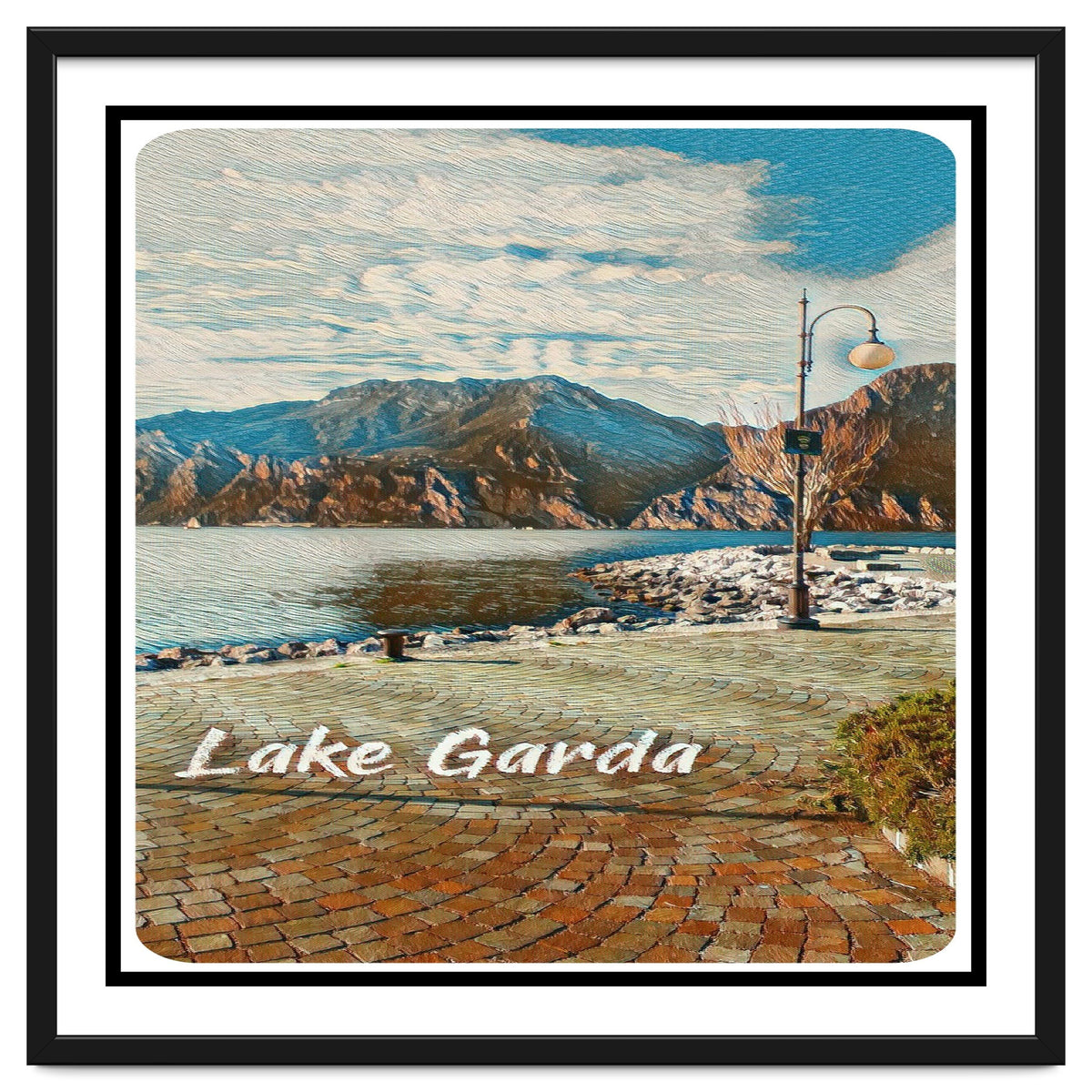 Calm Day On Lake Garda