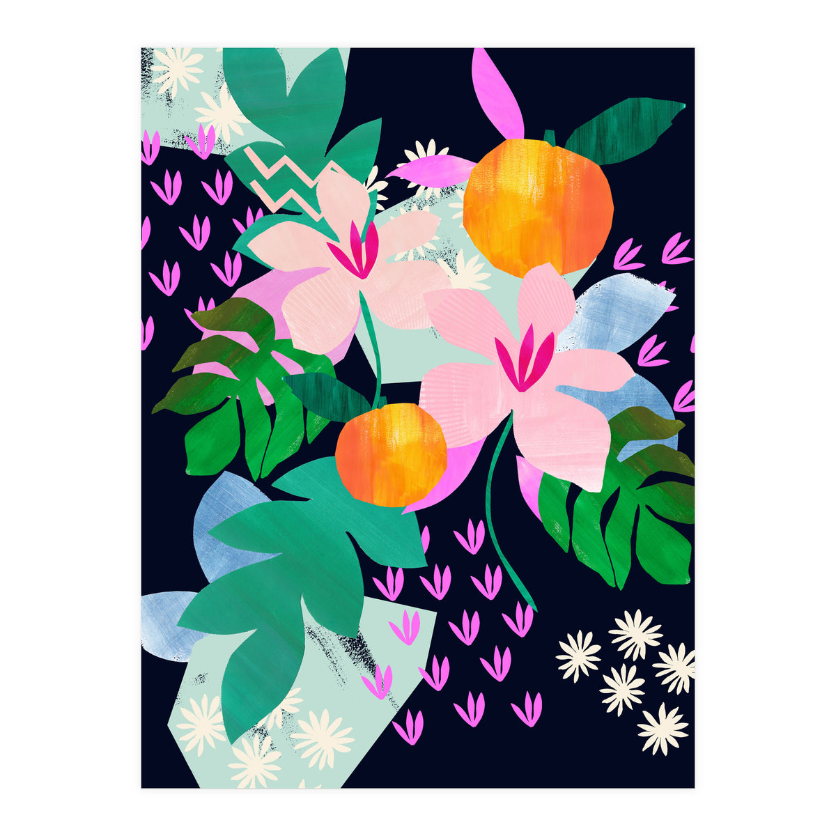 Orange tropical (Print Only)