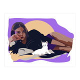 Sunset Kitten (Print Only) thumbnail