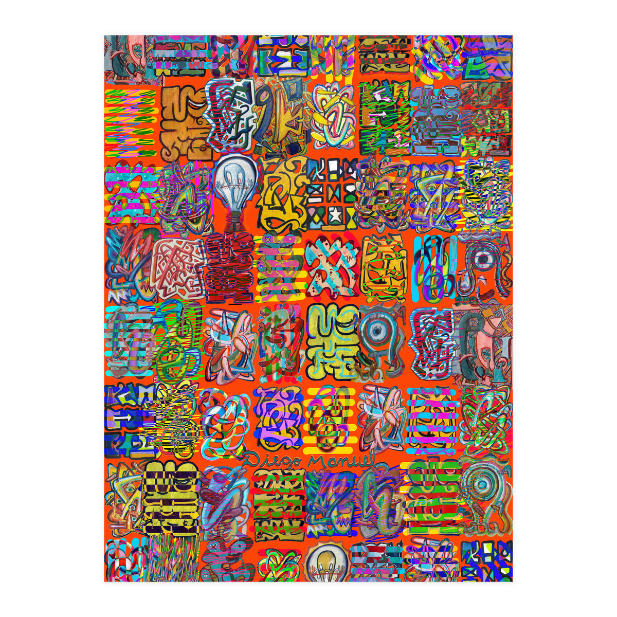 Graffitis 2021 Tapiz 109 (Print Only)