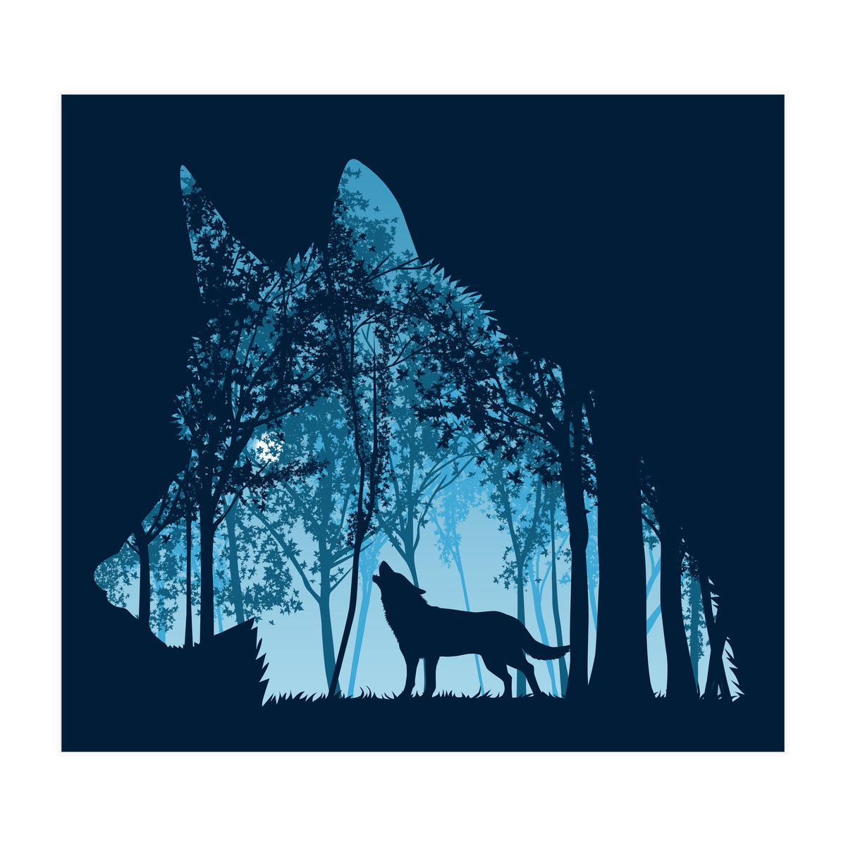Wolf Forest (Print Only)