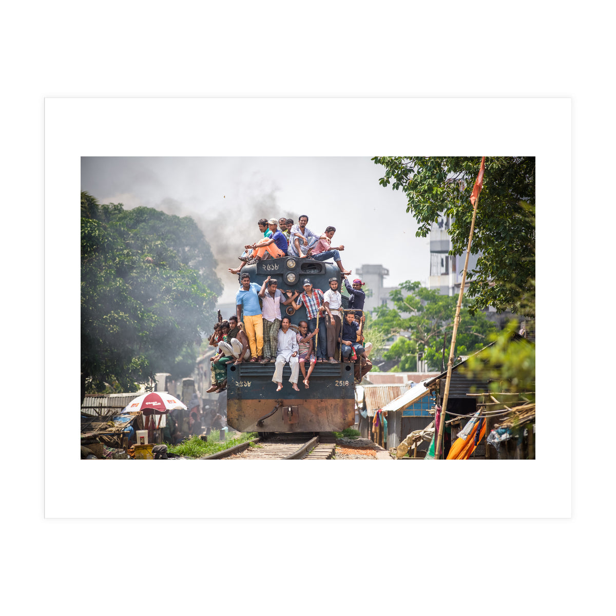 Train in the Kitchen (Print Only)