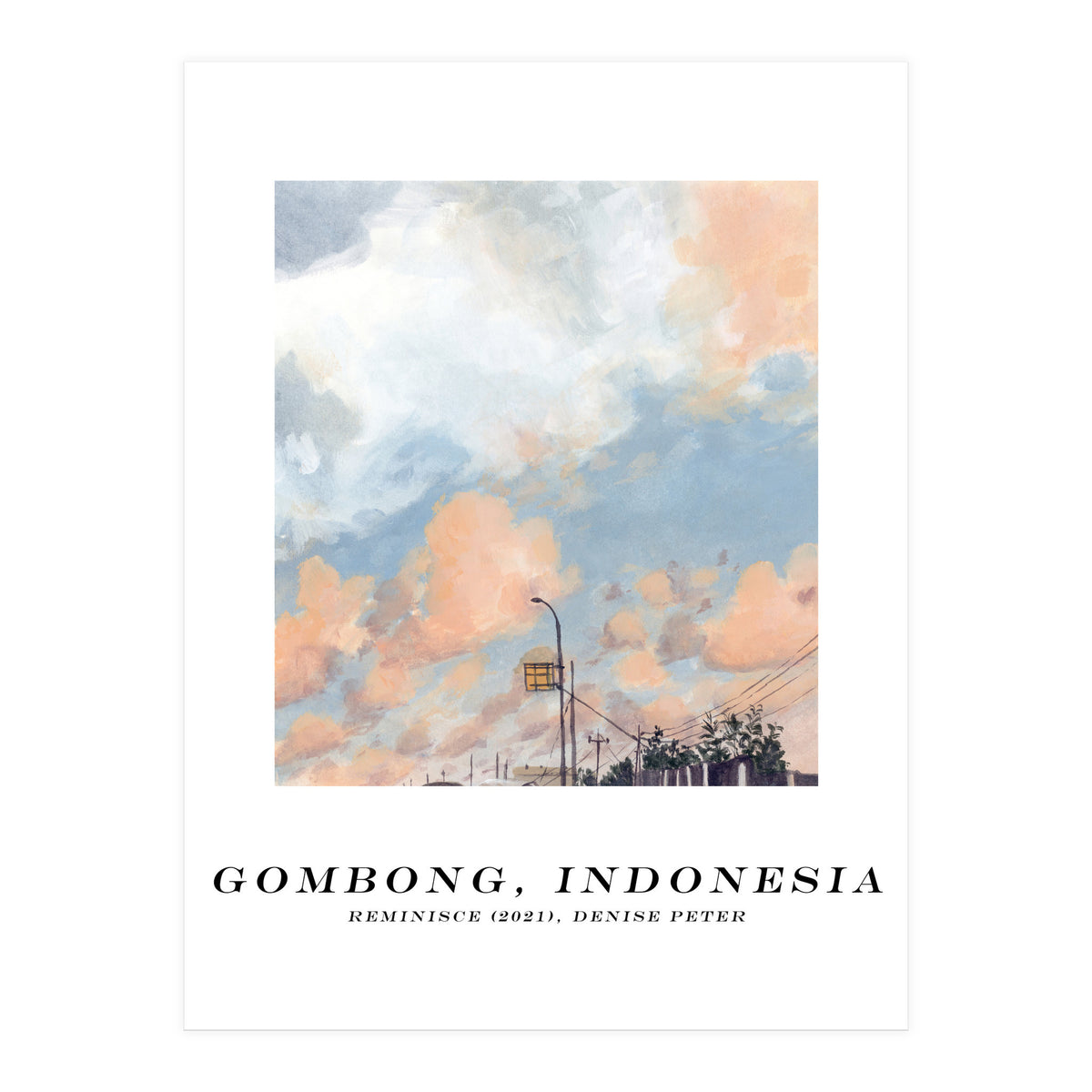 Gombong, Indonesia (Print Only)
