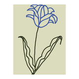 Blue flower (Print Only) thumbnail