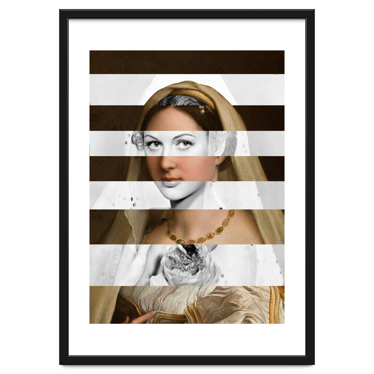 Raphael's Woman With A Veil & Hedy Lamarr