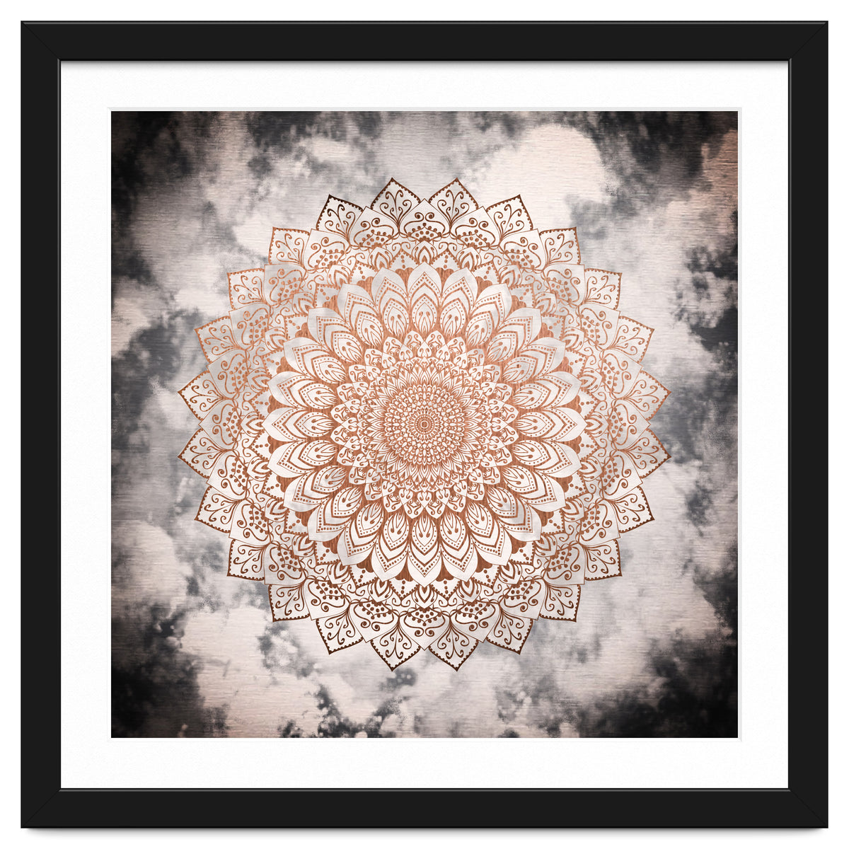 Rose Night Mandala