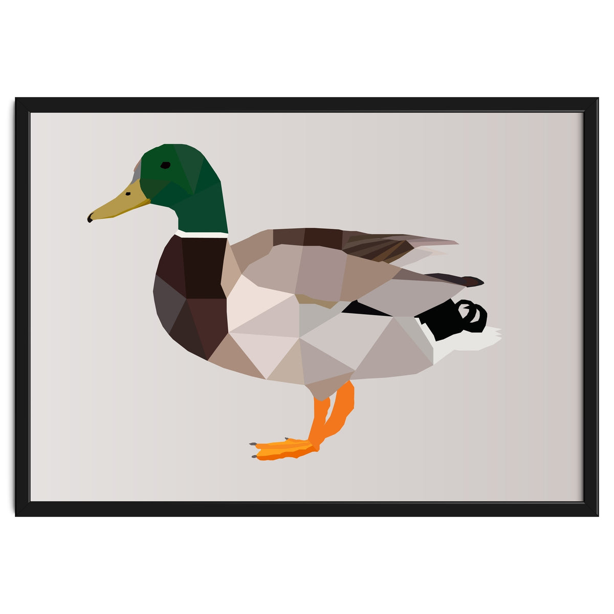 Duck Low Poly Art