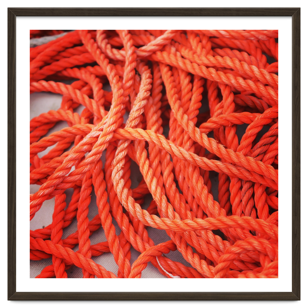 Orange ropes