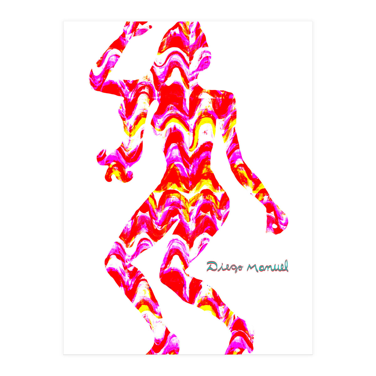 Dance Girl B 16  (Print Only)