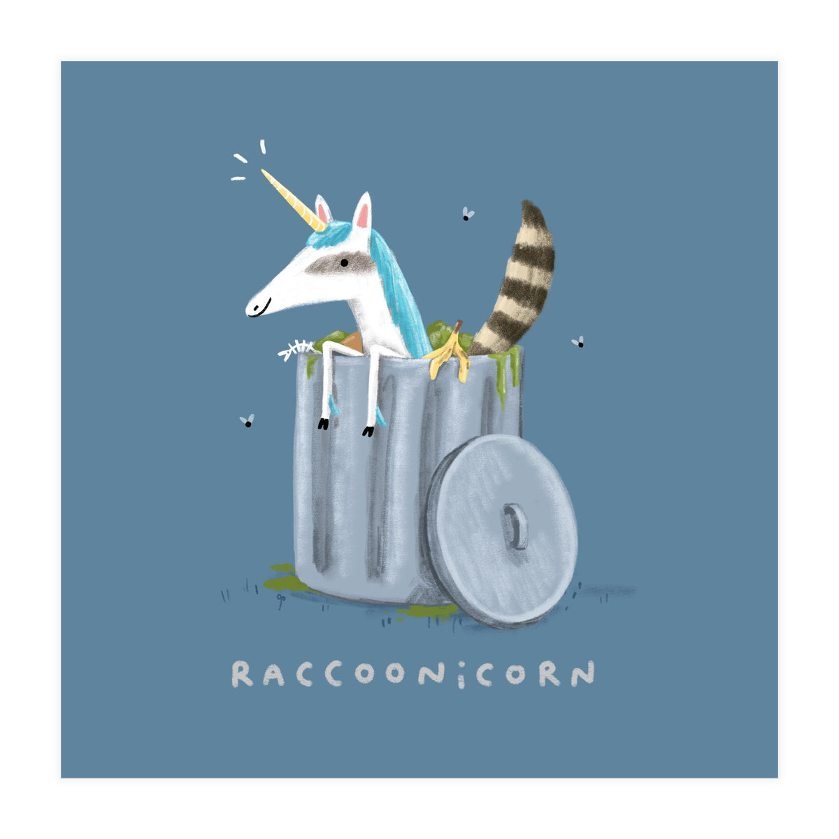 Raccoonicorn (Print Only)