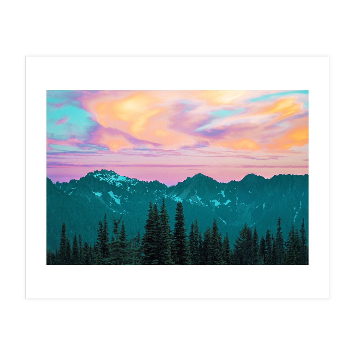 Holographic Sky (Print Only)