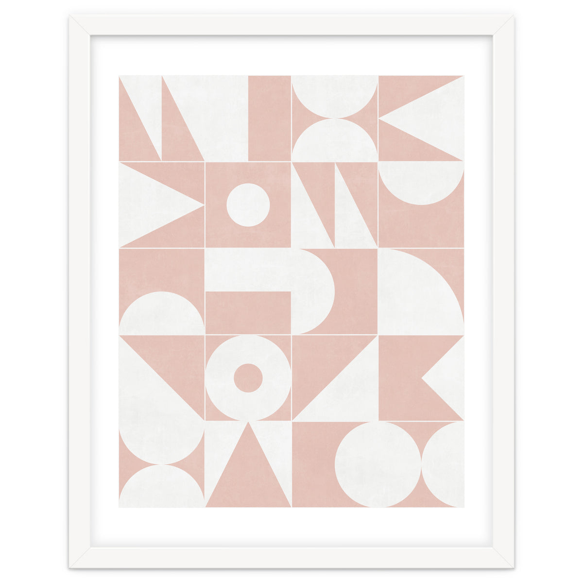 My Favorite Geometric Patterns No.11 - Pale Pink