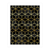 Colorful and golden pattern IV (Print Only) thumbnail