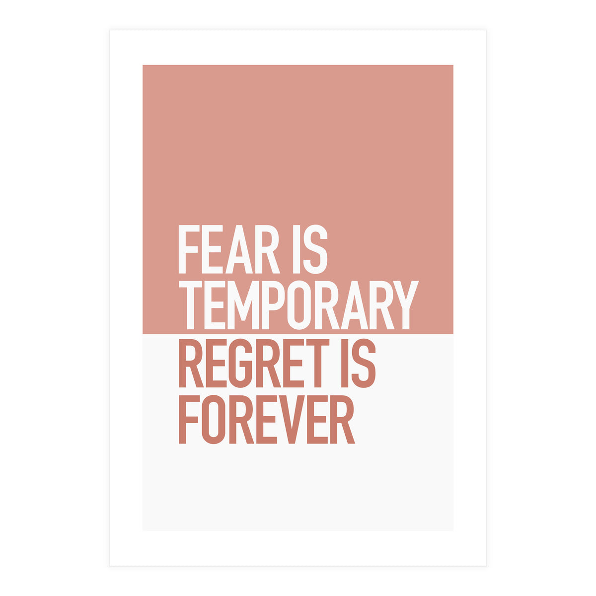 REGRET FOREVER (Print Only)