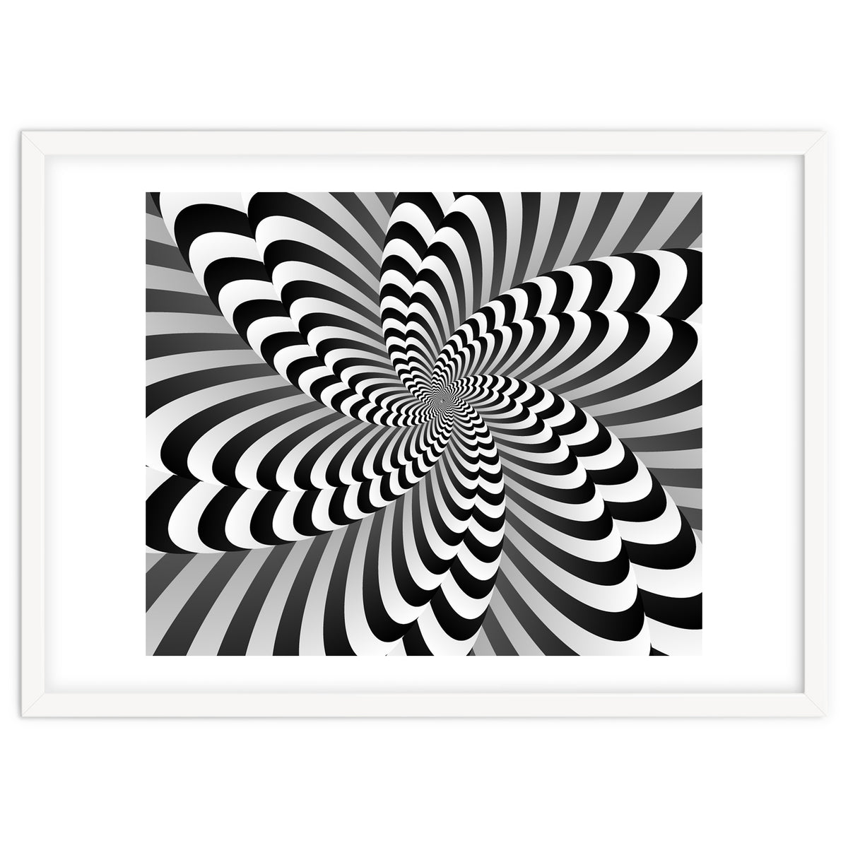 Abstract Optical Illusion