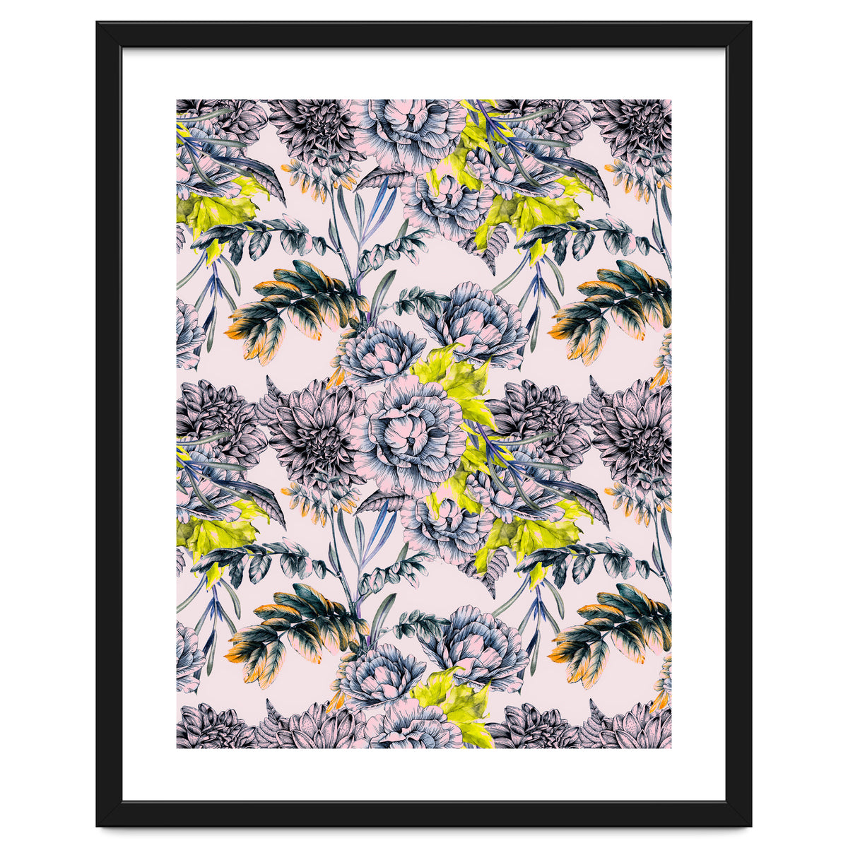 Flowering blooming in pink