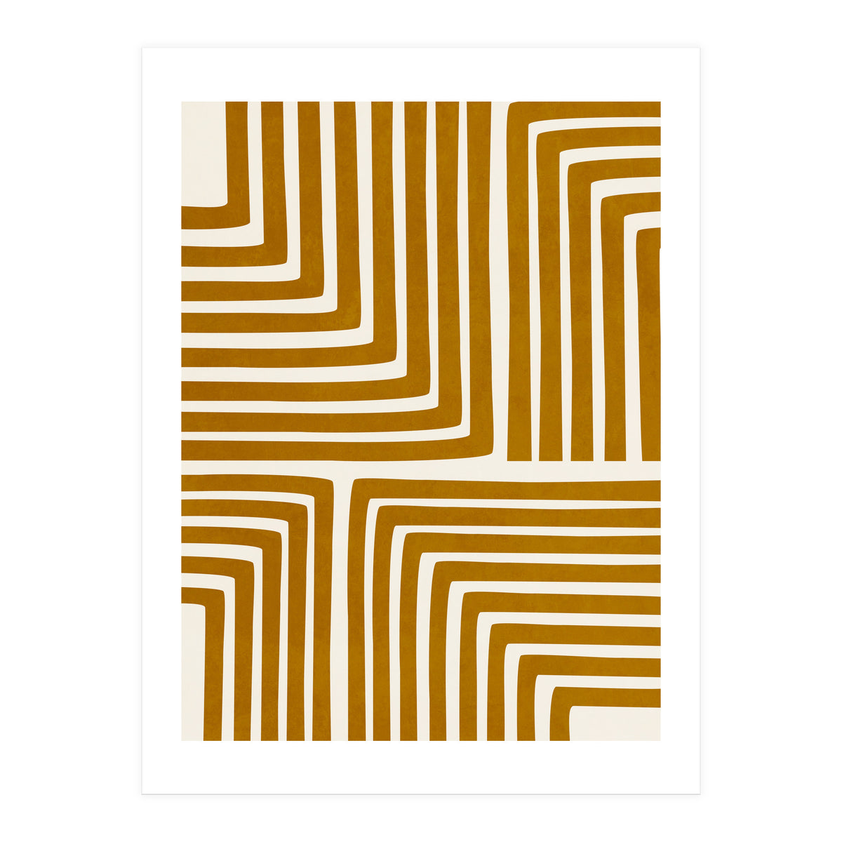 GEOMETRIC ABSTRACT - 01Y (Print Only)