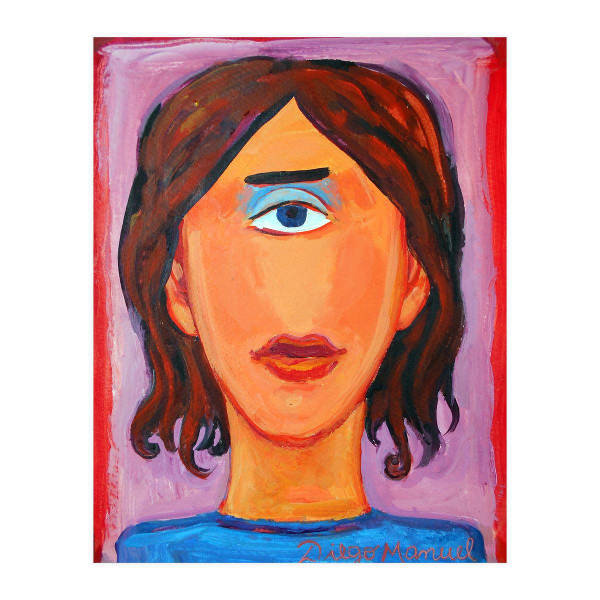 Cabeza De Mujer 3 (Print Only)