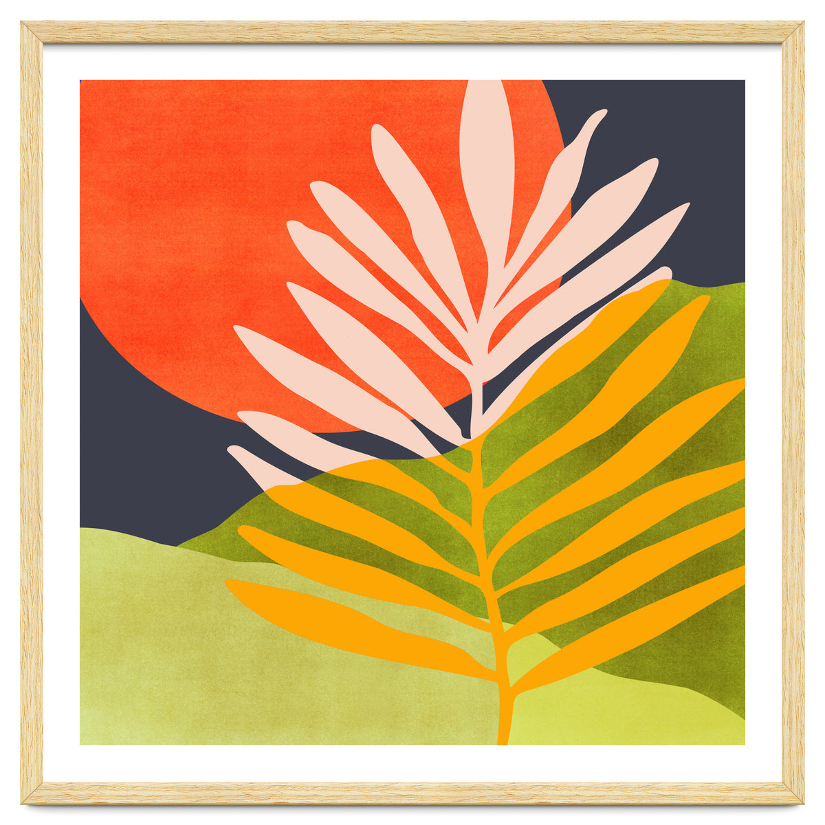 Maximal Sunset Scene