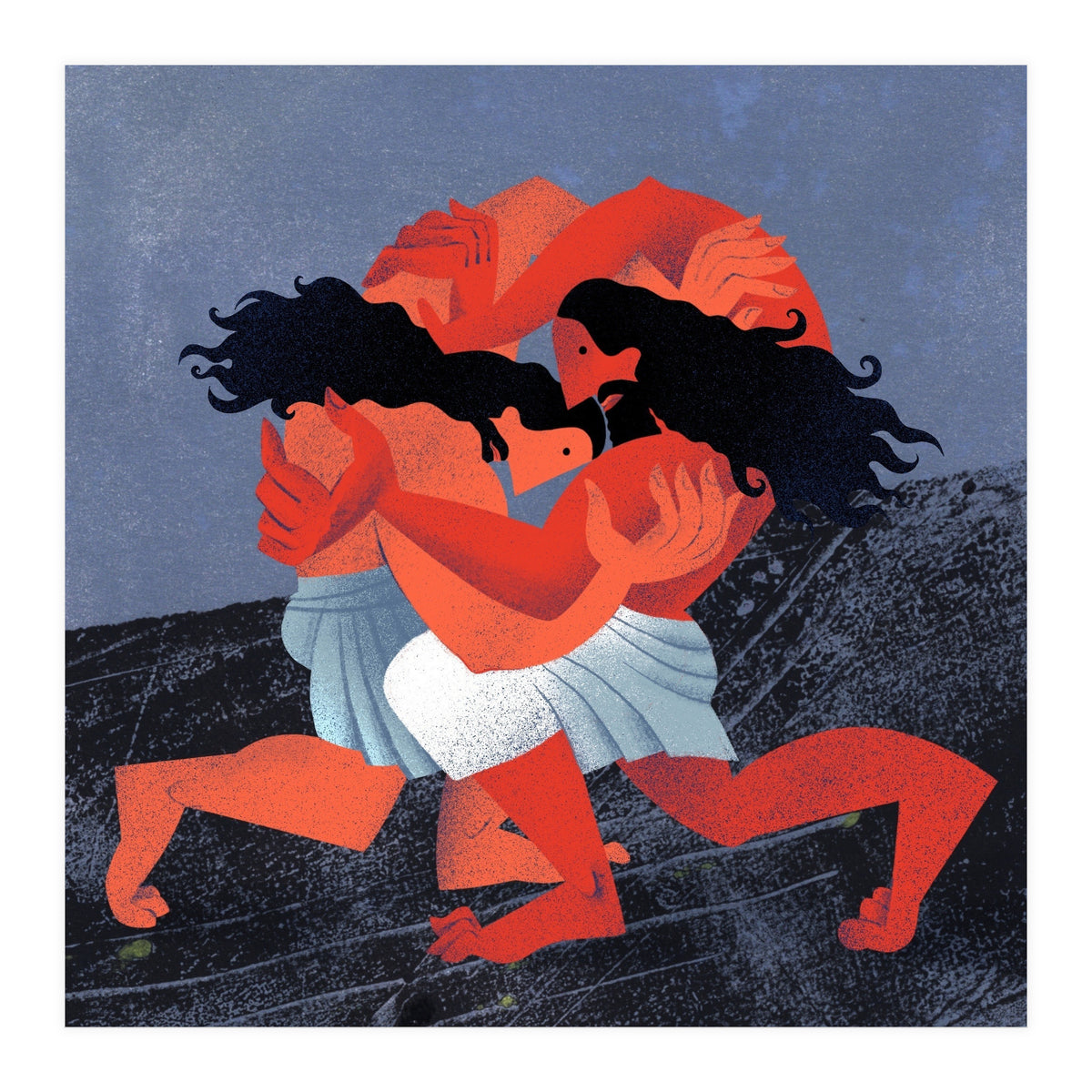 Gilgamesh and Enkidu (Print Only)