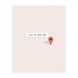 I Wish You Were Here (Print Only) thumbnail