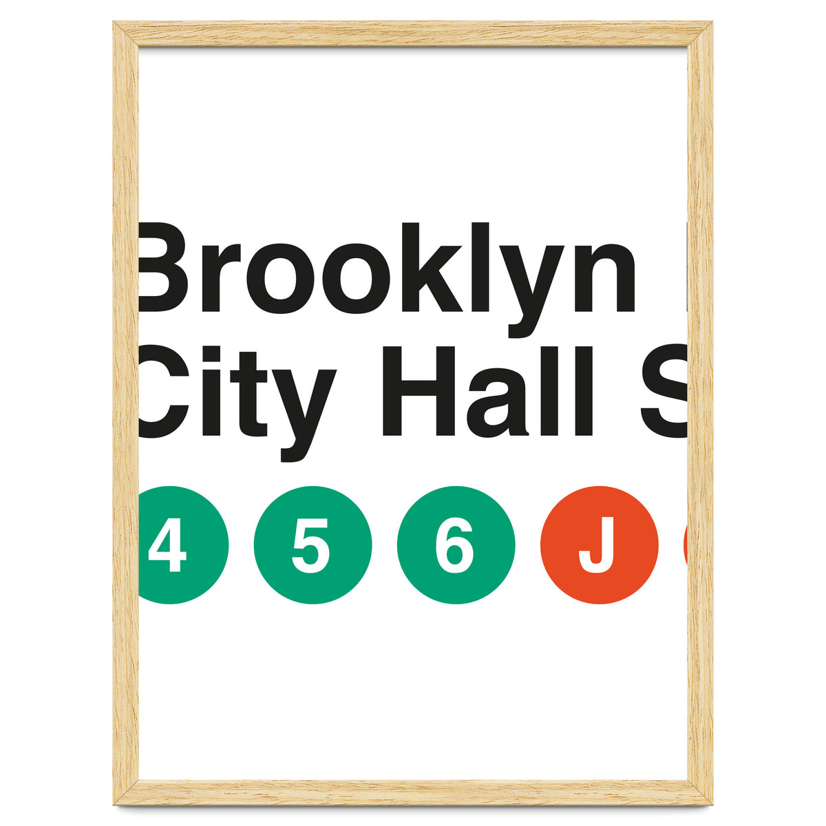 Vignelli's Subway Sign