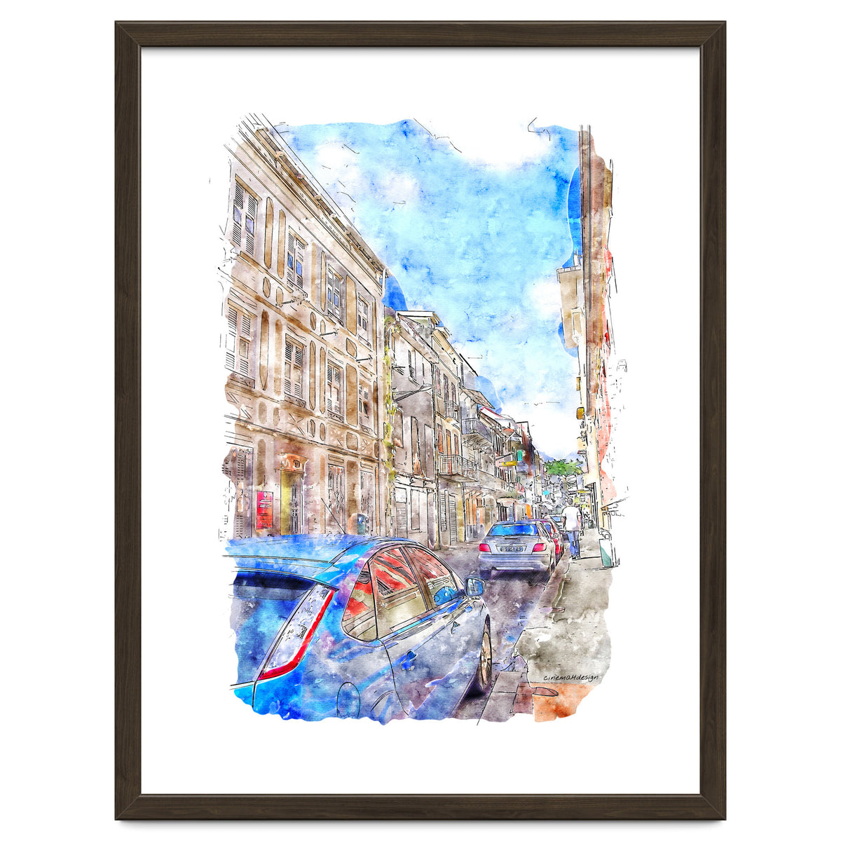 Street of Fort-de-France