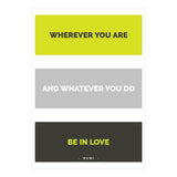 Be In Love - Rumi Quote Typography (Print Only) thumbnail