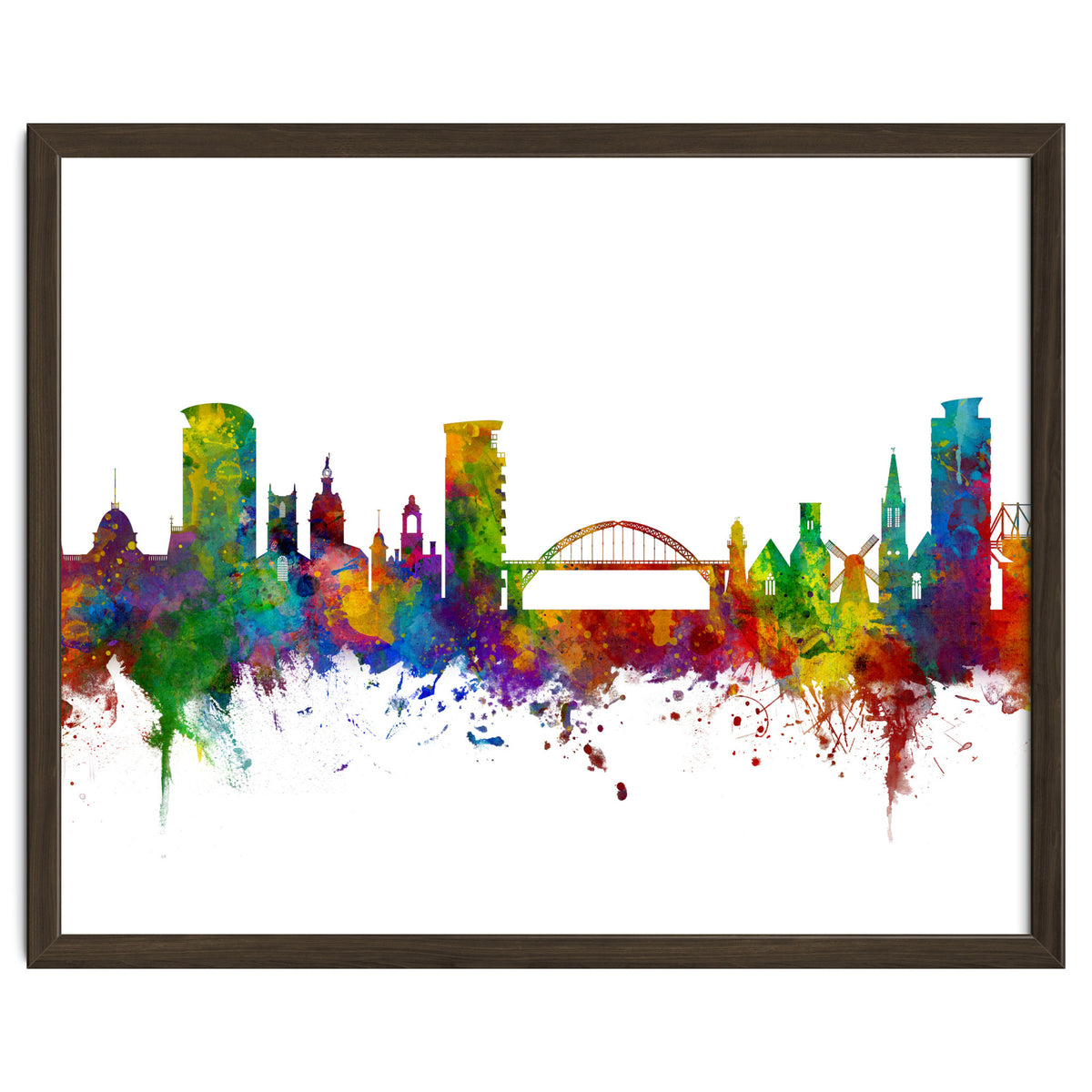 Sunderland England Skyline