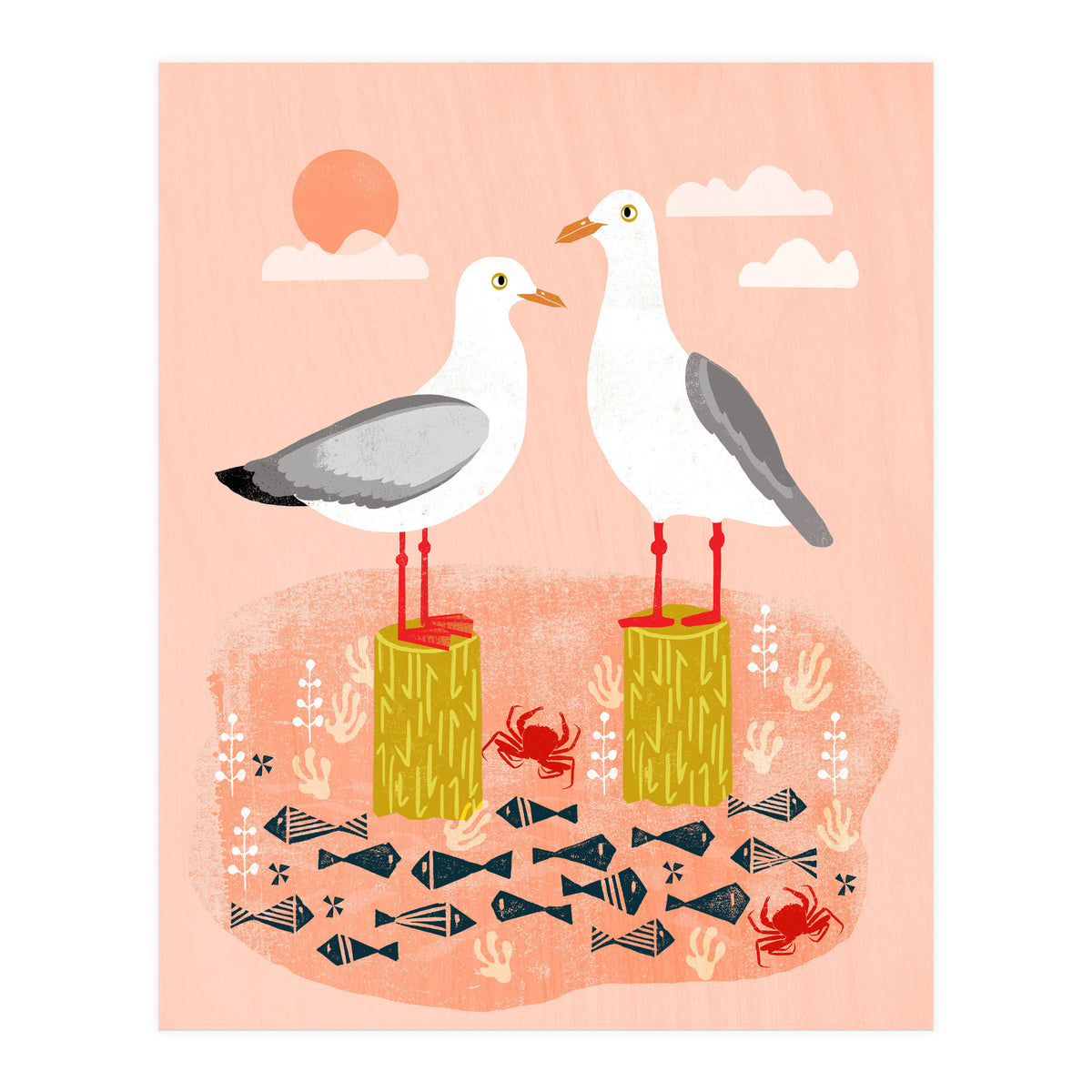 Seagulls (Print Only)