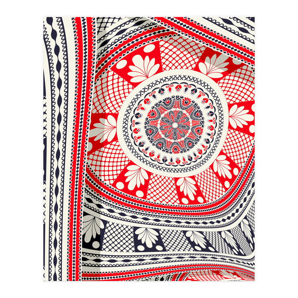 Romanian embroidery background 27 (Print Only)