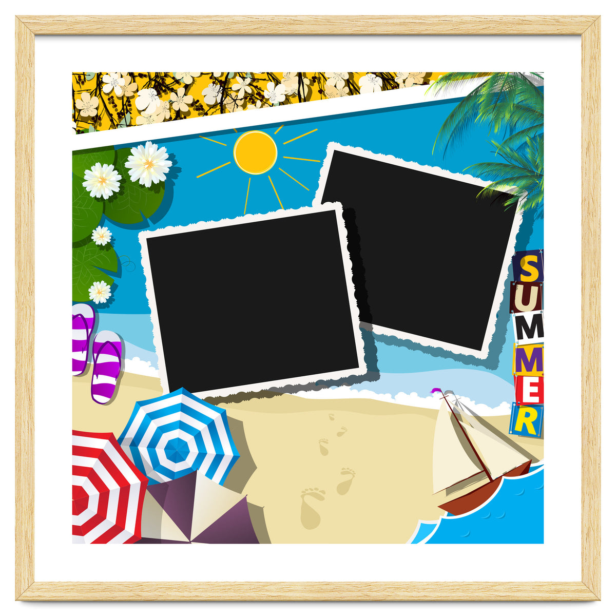 Summer Celebration Collage