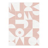 My Favorite Geometric Patterns No.11 - Pale Pink (Print Only) thumbnail