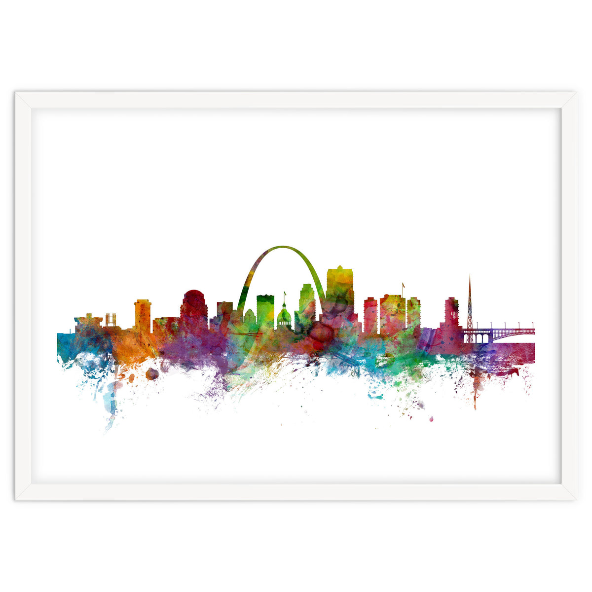 St Louis Missouri Skyline