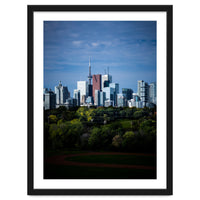 Toronto Skyline From Riverdale Park No 6 Color Version