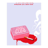 Fight Club soap movie poster (Print Only) thumbnail