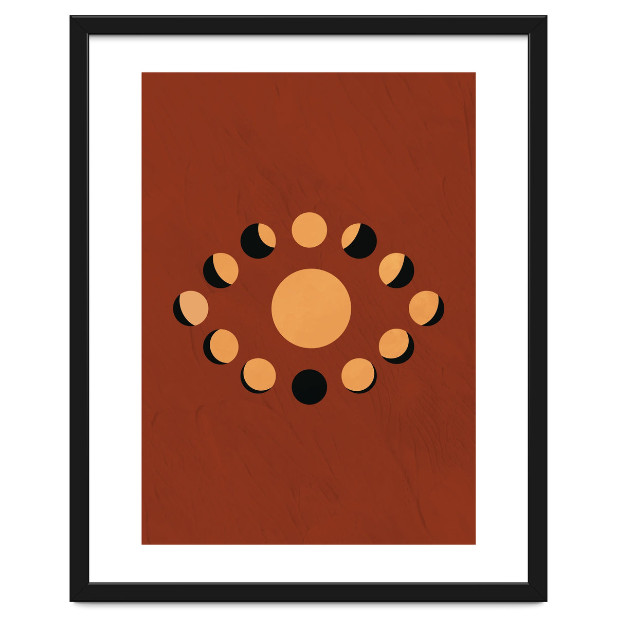 Lunar Eclipse Moon Illustration