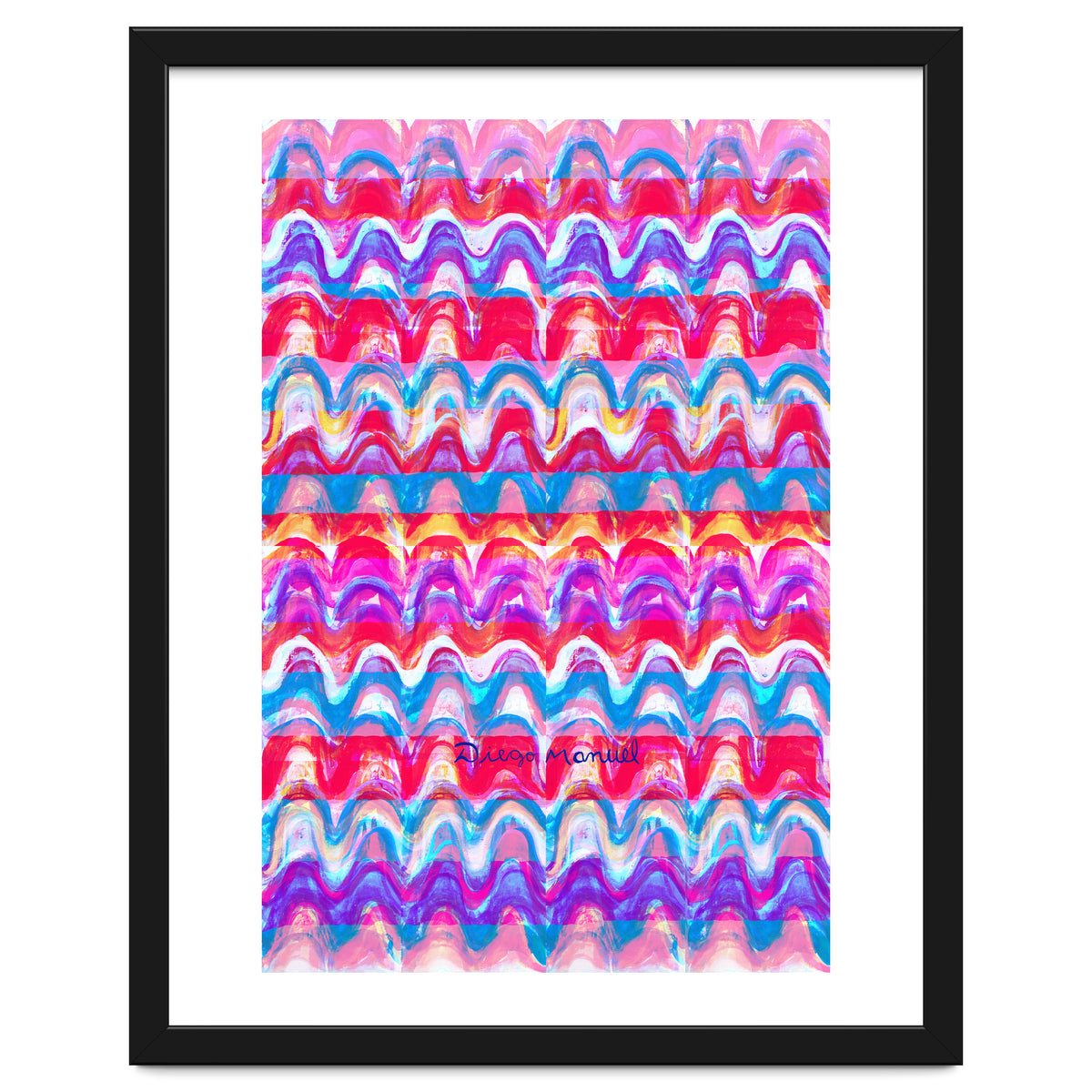 Pop abstract color full