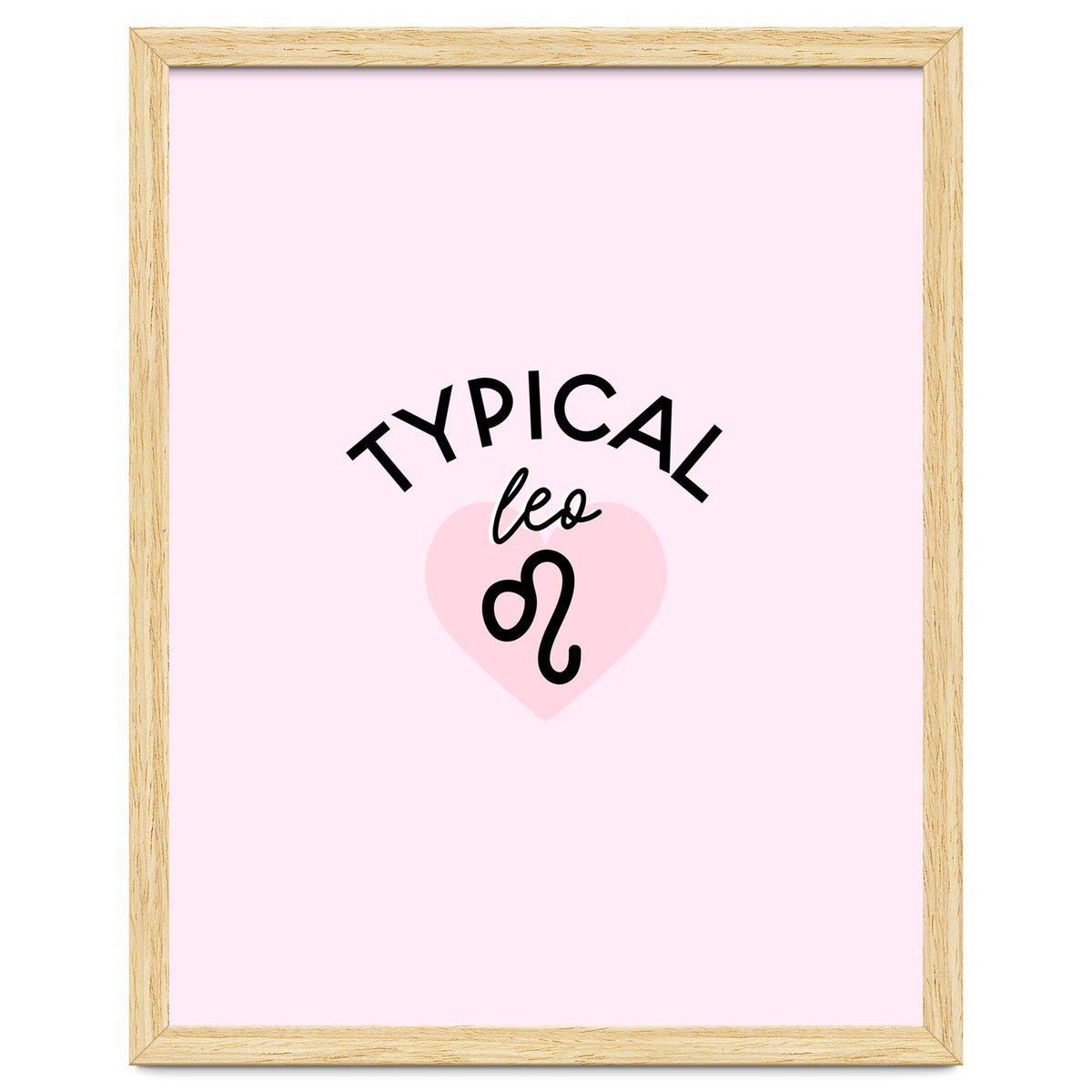 Typical Leo Horoscope Print