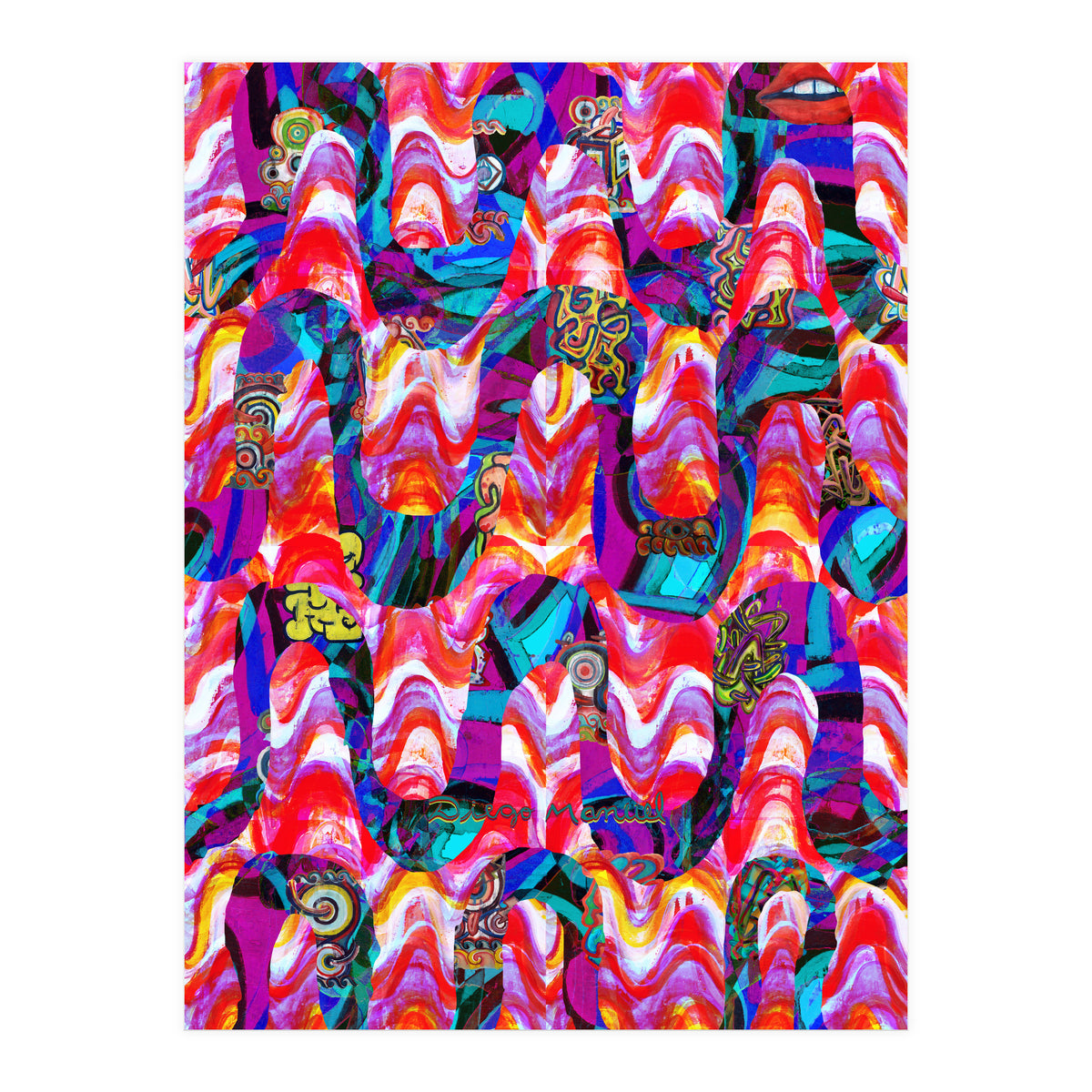 Pop Abstract 1 (Print Only)