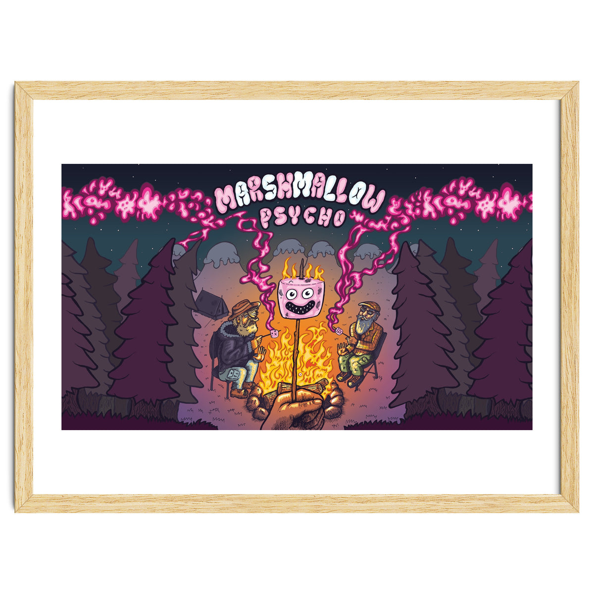 Marshmallow Psycho 12.3% ABV Bourbon Barrel Aged Marshmallow Stout