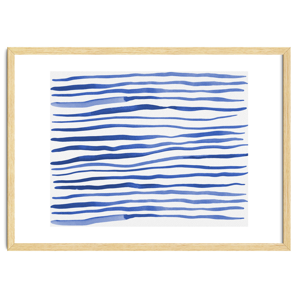 Irregular blue lines pattern