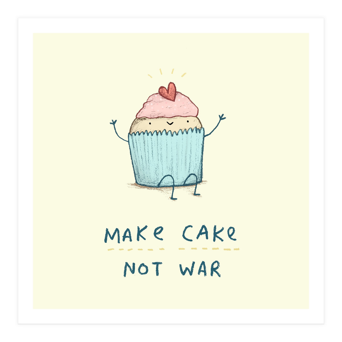 Make Cake Not War (Print Only)