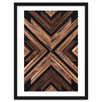 Urban Tribal Pattern No.3 - Wood