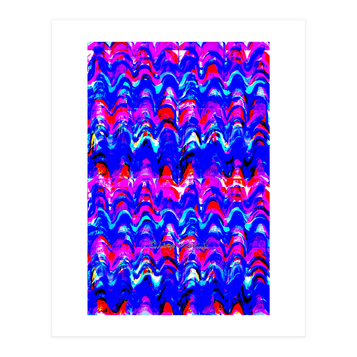 Pop Abstract A 33 (Print Only)