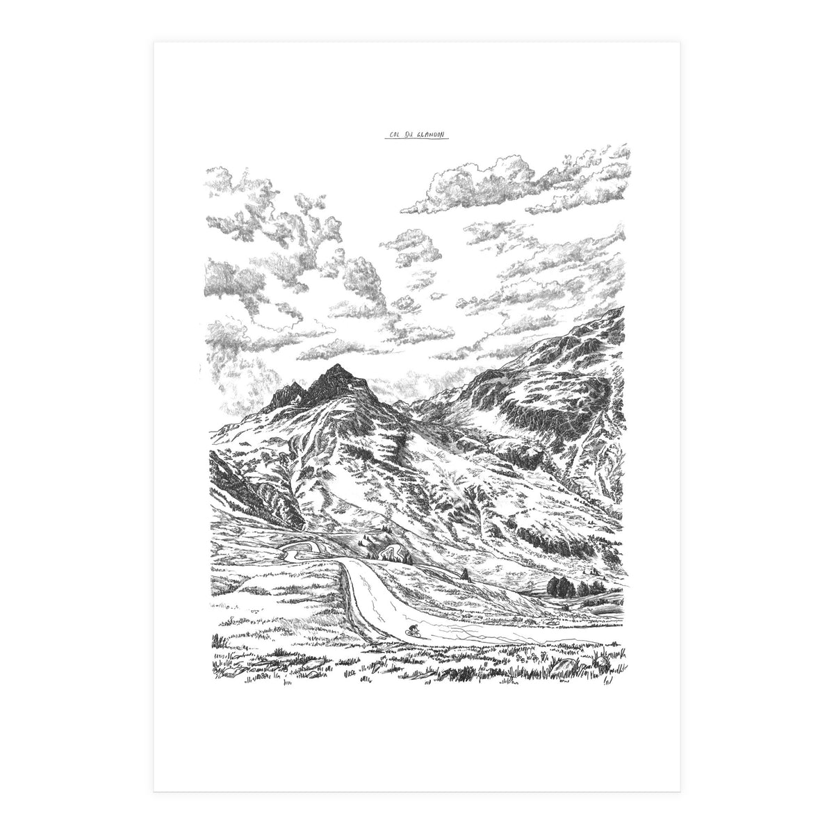 Col Du Glandon (Print Only)