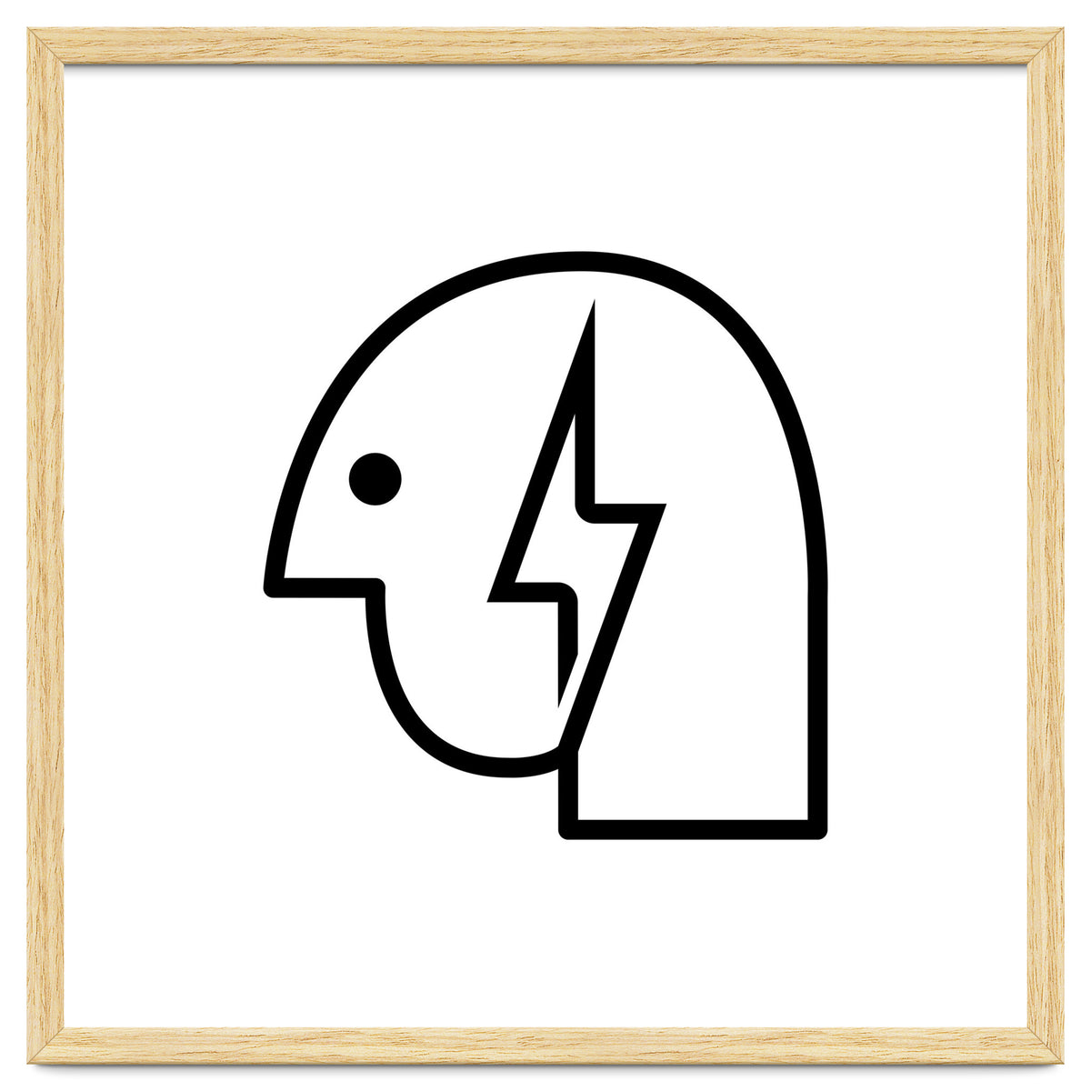 Head Lightning_White