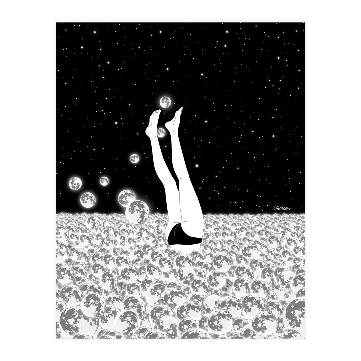 Space Is My Playground (Print Only)